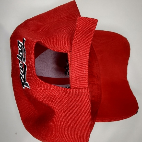 Golden Lion Racing Cap Checkerboard Flames - Picture 6 of 6